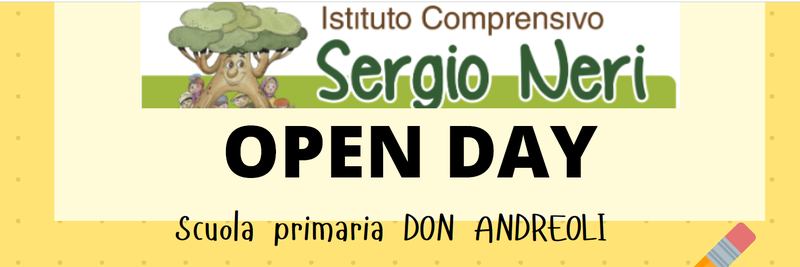 Open Day alla scuola primaria Don Andreoli