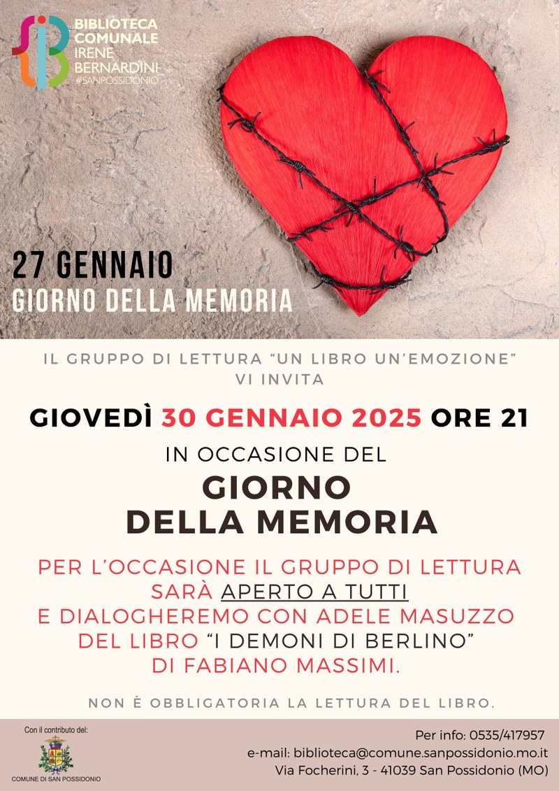 Giornata della memoria 2025